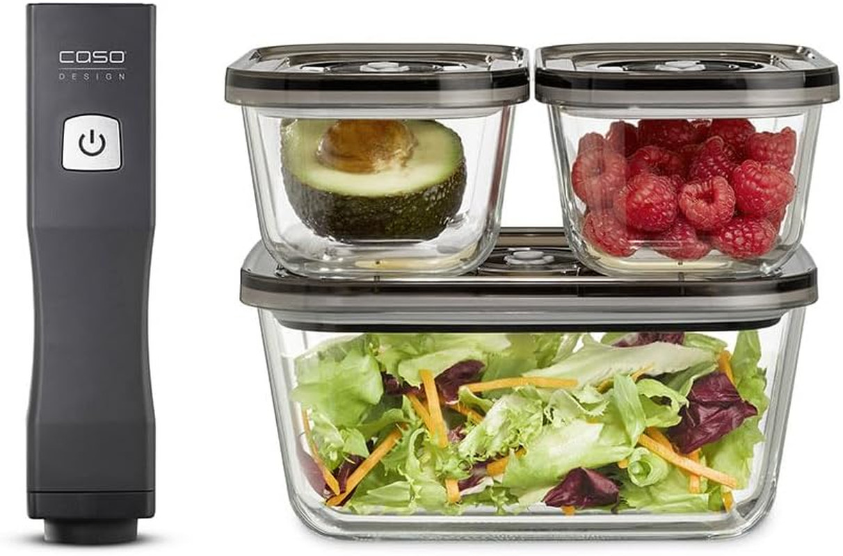 Vacu OneTouch Eco-Set: Soluzione Sostenibile per la Conservazione Alimenti