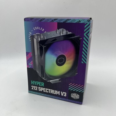 Cooler Master Hyper 212 Spectrum V3 ARGB CPU Air Cooler  (120mm Fan)