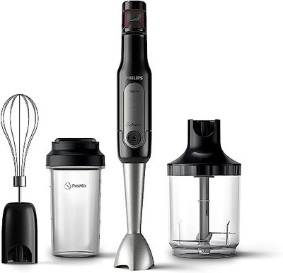 BLACK - PHILIPS PROMIX VIVA COLLECTION HANDBLENDER, 300W BLENDING POWER,