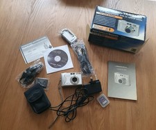 Traveler Digital Camera 5.25MP 3x Zoom Boxed SD Card Instructions Working GUC
