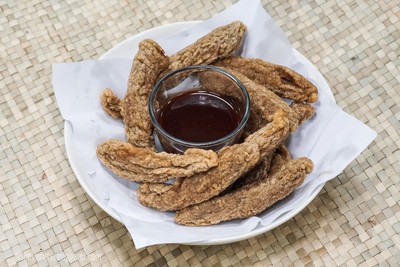 Keropok Lekor Terengganu 1kg   Frozen Chewy Malaysian Fish Snack