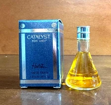 Men’s Halston Catalyst Eau De Toilette Cologne Mini .25oz Original Formula NEW