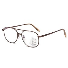 Vintage Pilot Brown Progressive Multifocal Reading Glasses Near Far View Eyewear