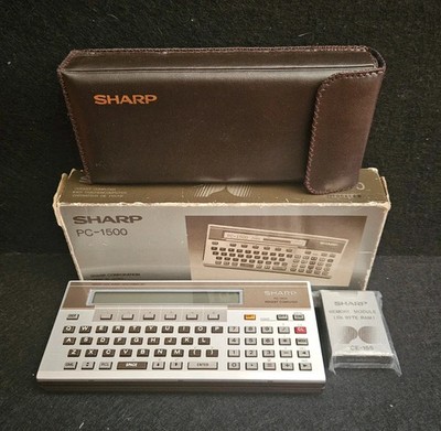 Sharp Pc-1500 Pocket Computer Pc 8k Byte Speicher CE-150 MIB 1982