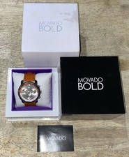 Movado BOLD MB.01.1.14.7060 Men's Watch, Orange/White