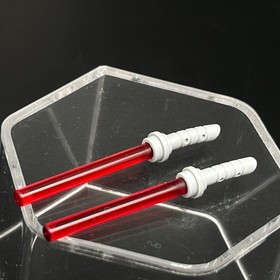 LEGO BRAND Asajj Ventress sw0195 STAR WARS MINIFIGURE with Lightsabers 7676 2008