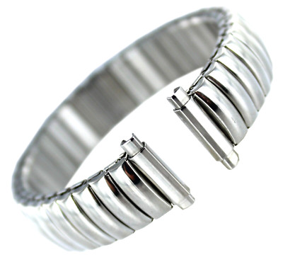10-14mm Hirsch Stainless Steel Watch Band Ladies SHORT 862-20 BOGO