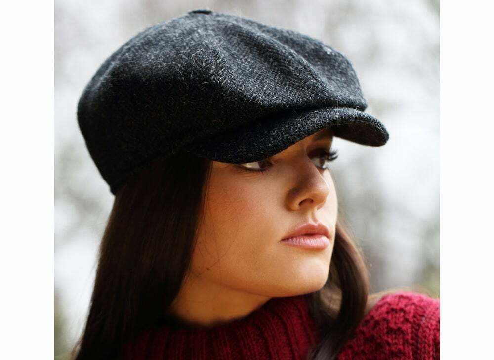 Irish Tweed Newsboy Cap for Men, Hanna Hat | eBay
