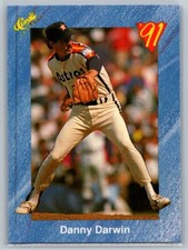 💎1991 Classic I Baseball #T44 Danny Darwin - Houston Astros💎