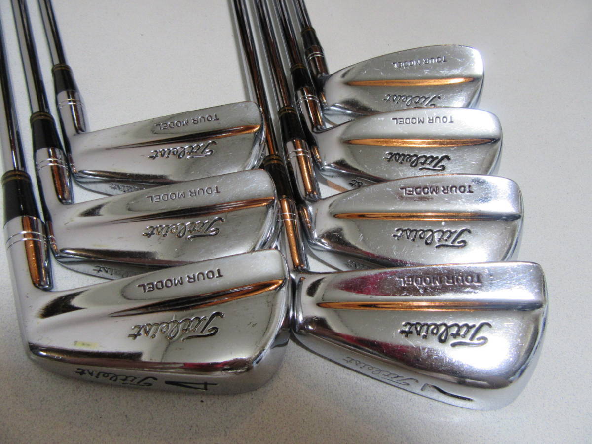 Golf Iron Set Titleist TOUR MODEL RIFLE FLIGHTED 7.0 7pcs 4