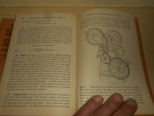 ICS ELEMENTS OF MECHANICS Parts 1 &2 International Correspondence Schools 1944 - Picture 13 of 24