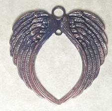 Angel Wings Pendant/Connector/Keychain accessory