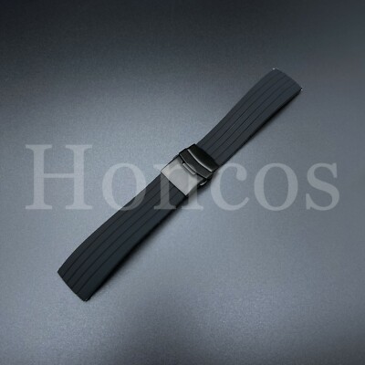 Rubber Band Strap Fits For Samsung Galaxy Watch 42 46 Active 2 Deployant Smart
