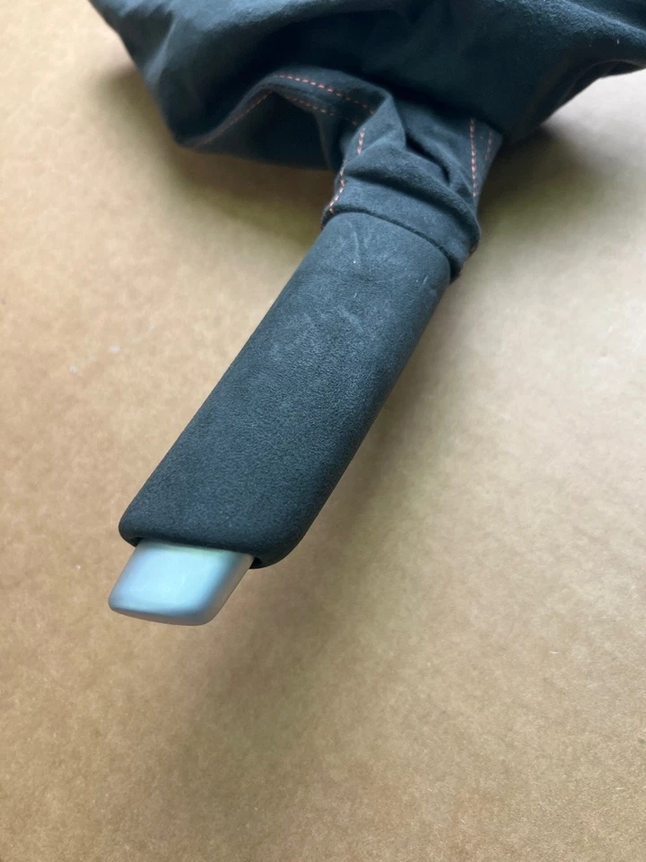 Corvette C6 2005-2013 genuino GM gamuza arranque freno estacionamiento palanca costuras rojas Foto 4 de 4