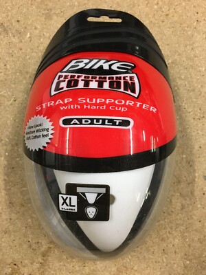 NEW BIKE ATHLETIC STRAP SUPPORTER JOCKSTRAP W/CUP MENS XL BAHC17