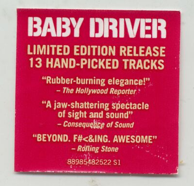 Various - Baby Driver - Killer Tracks From The Motion