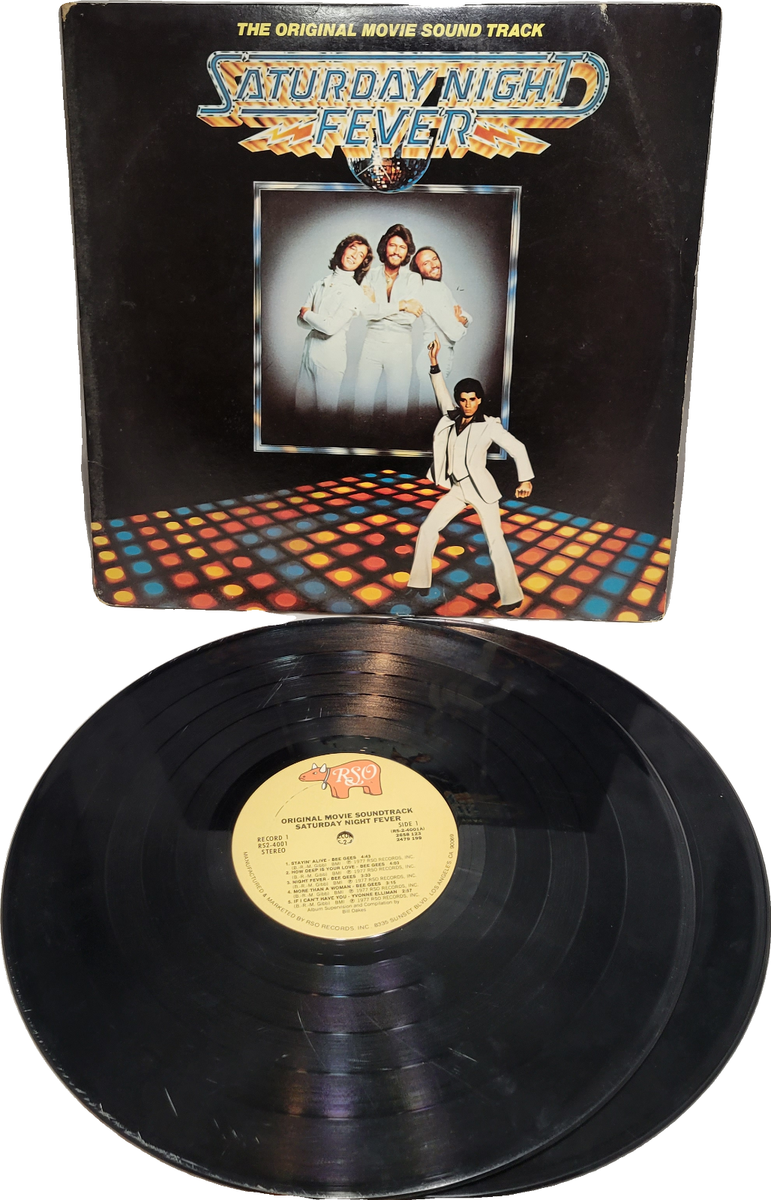 SATURDAY NIGHT FEVER 西ドイツ盤 RED FACE 初期盤 Saturday Night Fever (1977) Original Japanese B2 Movie