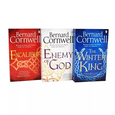 Winter King Warlord Chronicles Collection 3 Books - Fiction -By Bernard Cornwell