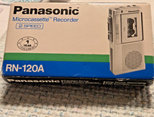 Vintage Panasonic Microcassette recorder-rare Model RN- 120A -Repair