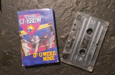 MEGA RAR VINTAGE 80s 90s RAP RnB U-KREW IF YOU WERE MINE CASSETTE SINGLE TAPE