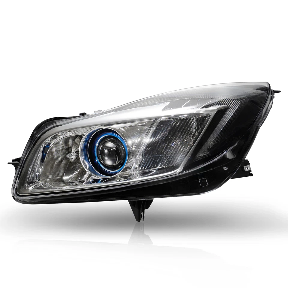 Upgrade Headlights For 2011-2013 Buick Regal Halogen w/DRL LED Pair Conversion Foto 2 de 3