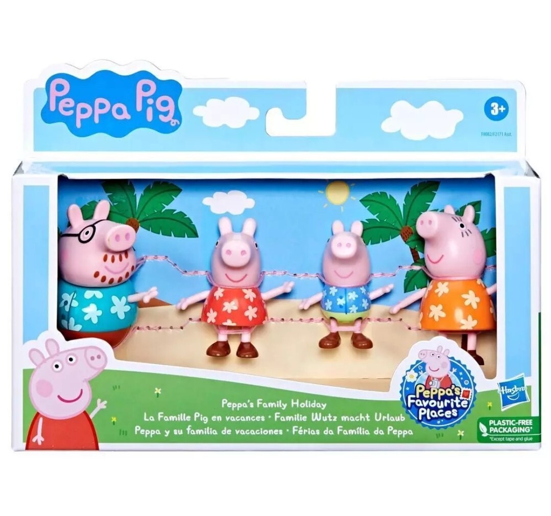 Peppa Pig Toys Peppa's Family Holiday, Vacation-Themed Peppa Pig