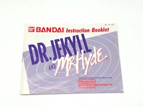 Dr. Jekyll And Mr. Hyde Nintendo NES USA
