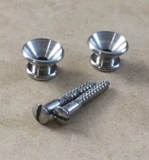 2 Fender Nocaster NOS Relic USA Made Strap Buttons Tele Vintage Reissue Slotted