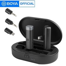 BOYA BY-WM3 2.4G Wireless Lavalier Microphone System For Camera Smartphone Video