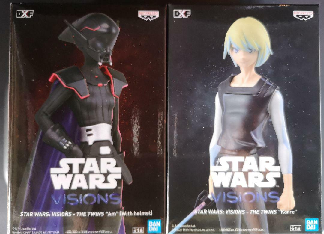STAR WARS VISIONS THE TWINS Am Karre Figure Set of 2