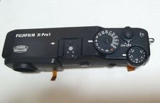 Original For Fuji Fujifilm X-Pro1 Top Cover Shell Case With Dial Button Black