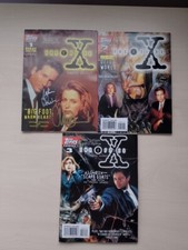 SIGNED - 2 X FILES Comic Digests (1 ,2&3) Issue 1  signed Artist & Writer