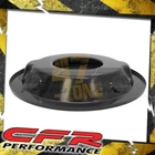 STEEL AIR CLEANER 14" ROUND 1-1/4" DROP RECESSED BASE - BLACK