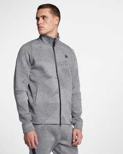 grey nike tech fleece jacket
