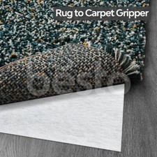 Rug Gripper for Carpets Non Slip Underlay Mat Grips Anti Slide Adhesive Antiskid