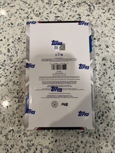 2021-22 Topps UEFA Champions League Hobby Box New Sealed - Picture 4 of 5