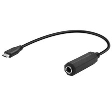 6.35mm TRS Female Stereo to USB Type C Aux Audio Headphone Amplifier Mixer Cable