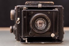 Ernemann Miniatur-Klapp-Kamera 4,5x6 Nr. 98254