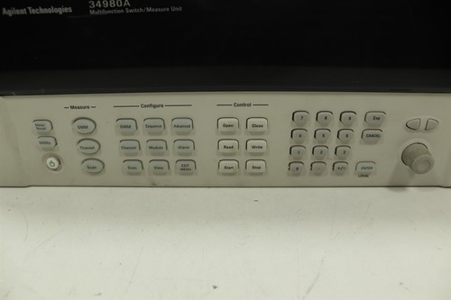 HP Agilent 34980A Multificación Interruptor/Unidad de Medida Panel Frontal PC... - Imagen 4 de 6