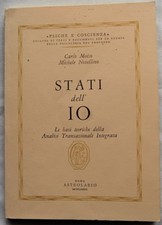 Moiso Carlo Novellino Michele: STATI DELL'IO. LE BASI TEORICHE DELLA ANALISI ...