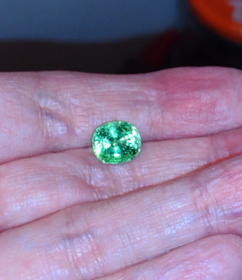 4.06ct Natural Paraiba Tourmaline, Mozambique, Includes GIA ID and Origin Report