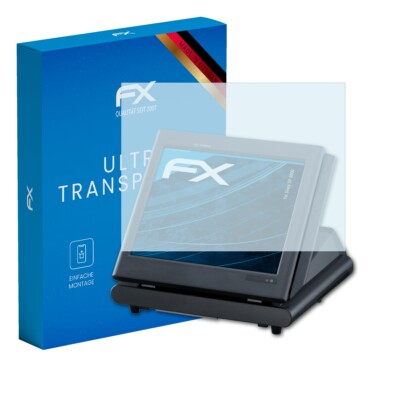 atFoliX 2x Displayschutzfolie für Sharp UP-3500 Schutzfolie klar Folie