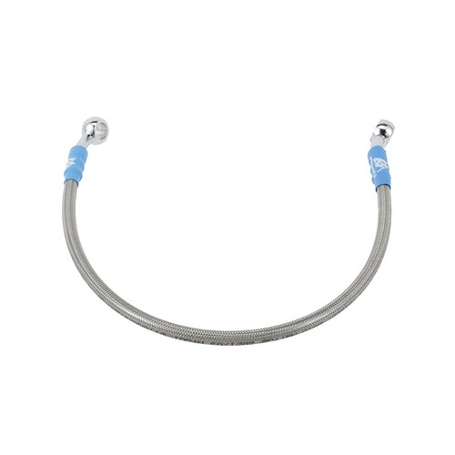 Manguera de aceite de embrague de freno trenzado con motor universal de 45 cm tubo de banjo de línea inoxidable - Imagen 2 de 7