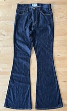 Current Elliott Jeans Womens 30 Patriot Wash High Rise Bell Flare Made in USA