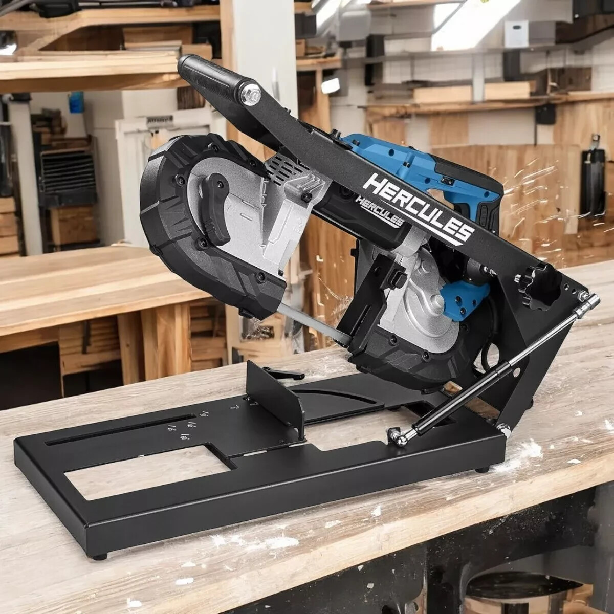Universal Portable Bandsaw Stand Table Benchtop Horizontal