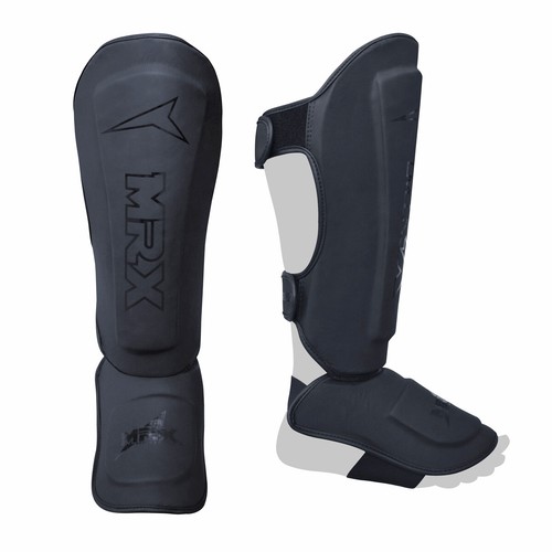 MRX MMA Muay Thai Kickboxing Training Shin Guard Pads for Boxing Embossed Design - Picture 10 of 48