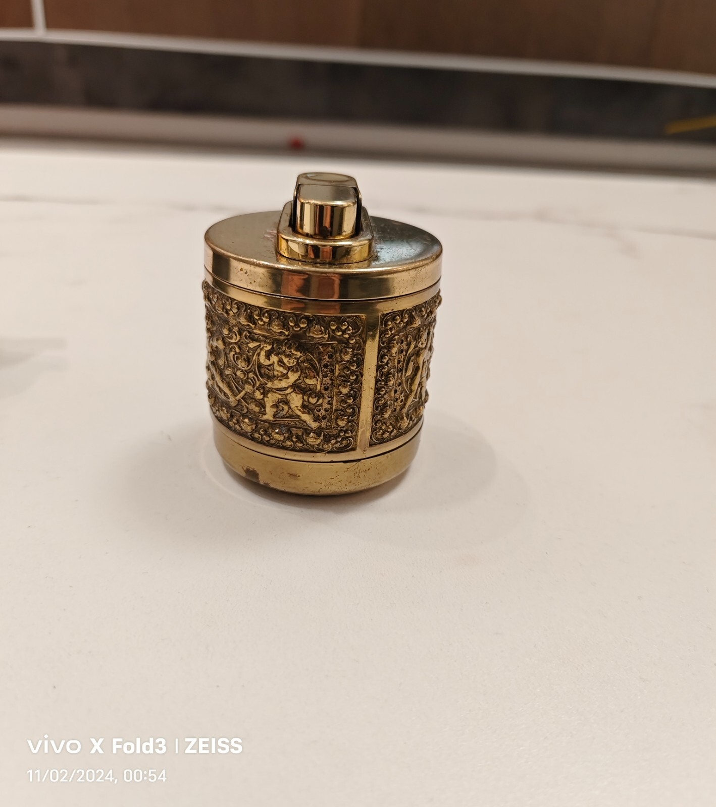 Erhard Table Lighter, Vintage Table Lighter, Art Deco Lighter, Art Noveau Lighte