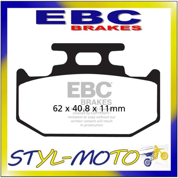 Fa152/2Tt BeläGe Sinter Hinten EBC Yamaha DT 230 R Lanza 1997-image