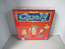 "QUELF"  Board Game Unpredictable Party Game Obey The Card NIBOX SEALED