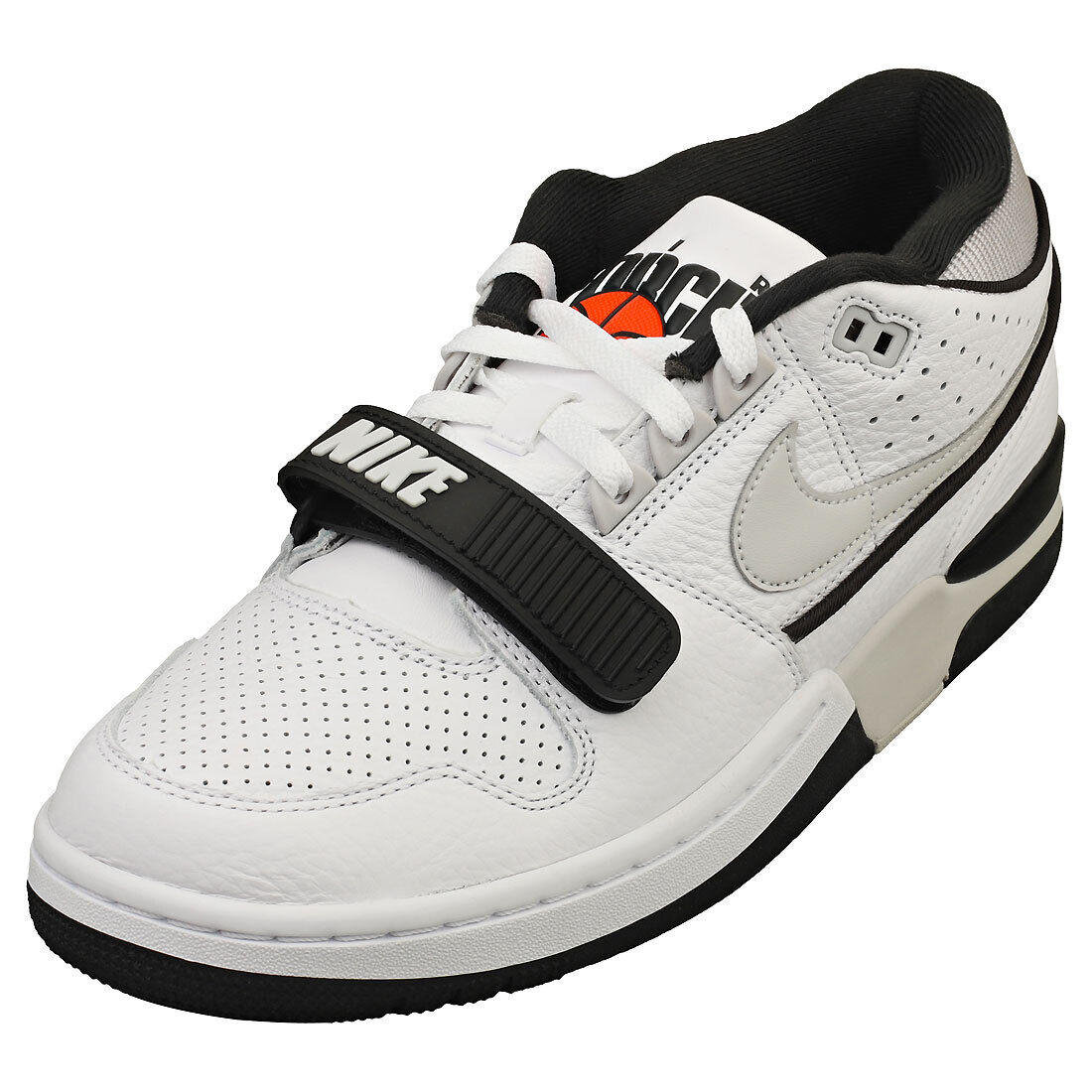 Nike Air Alpha Force 88 Mens Fashion Sneakers in White Black Nike Air Alpha Force 88 Mens Fashion Sneakers in White Black